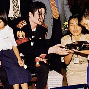 In 1996, MJ Gave His Time To Visually Impaired Children In Thailand During The HIStory World Tour