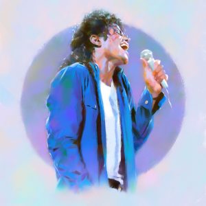 Artwork Captures Essence Of MJ’s Emotional Live Performances