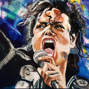 Check Out Fan Artwork Of MJ On ﻿Bad World Tour﻿
